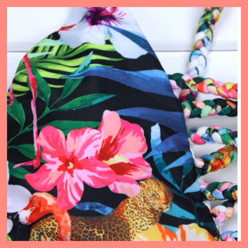 last one!!🏖BEAUTIFUL TROPICAL MONOKINI🏖 - Picture 3 of 6